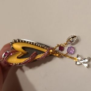 Liztech With Love XOXO pin brooch